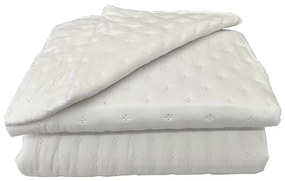 Prikrývka na posteľ Alma 220x250 biely Merkury Home