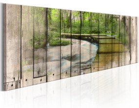Artgeist Obraz - The River of Memories Veľkosť: 120x40, Verzia: Standard