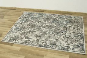 Koberec Versage 2301A Ornament sivý / biely