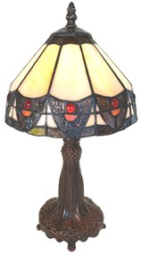 Stolní Tiffany lampa Cammi - Ø 20*34 cm