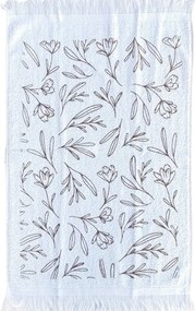 Kuchynský froté uterák s motívom vetvičiek - 40*66 cm