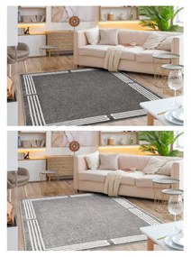 Kusový koberec Vlata šedý 80x150cm