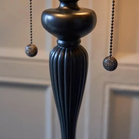 Endon 63972 - Stojacia lampa Tiffany BROOKLYN 2xE27/60W/230V priemer 50 cm