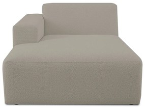 Svetlohnedý modul pohovky z textílie buklé (ľavý roh) Roxy – Scandic