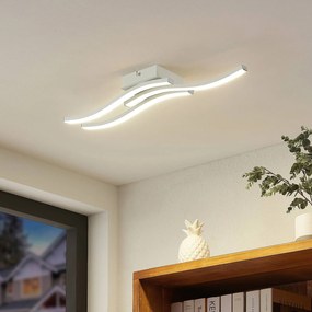 Lindby stropné LED Bisioma 3-pl. 4 000 K biele