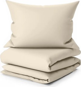 Bavlnené obliečky LUX béžové hotelová kapsa Rozmer obliečky: 70 x 90 cm | 140 x 200 cm
