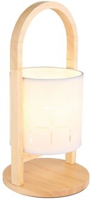 Globo 21506W - Stolná lampa NINJA 1xE14/40W/230V biela