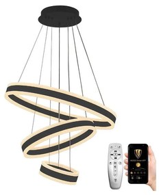 NEDES LED Stmievateľný luster na lanku LED/165W/230V 3000-6500K + diaľkové ovládanie ND3466