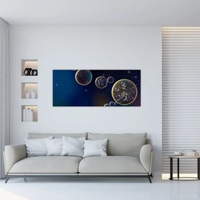 Obraz bublín (120x50 cm)