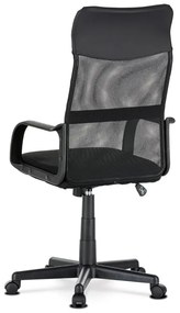 BONTEC Kancelárska stolička, hojdací mechanizmus, čierna sieťovina, KA-L601 BK Farba: Čierna
