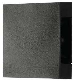 Brilagi - LED vonkajšie nástenné svietidlo QUADRAY LED/4W/230V čierne IP65