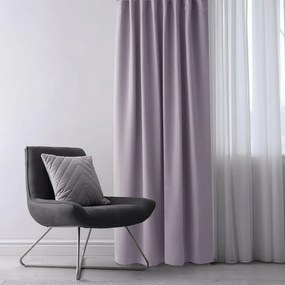 Zatemňovací záves blackout RESTILO ružový 140 x 245 cm sada 2 ks