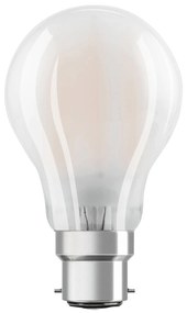 OSRAM LED žiarovka B22d Classic A 11W 2700K matná