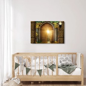 Obraz - Brána v lese (90x60 cm)