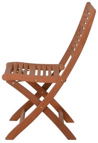 Drevené záhradné stoličky v prírodnej farbe v sade 2 ks Savannah – Garden Pleasure