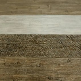 Komoda Adesso 155 cm z masívu čierna/hnedá
