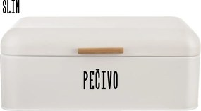 Orion 2. akosť - Chlebník biely, veľký na PEČIVO, plechový