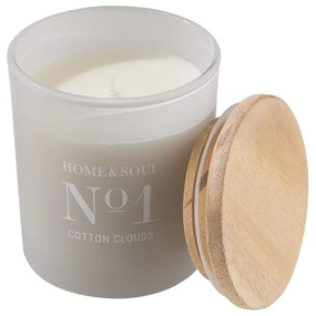 Butlers HOME & SOUL Vonná sviečka so sójovým voskom No. 1 Cotton Clouds