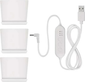 LED stmievateľná interiérová lampa na pestovanie rastlín GROW LED/7W/5V