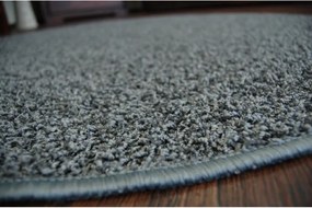 Koberec kruh GLITTER popol