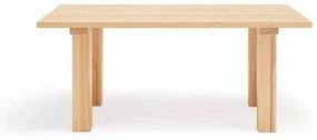 Jedálenský stôl s doskou z borovicového dreva 100x180 cm Banda – Teulat