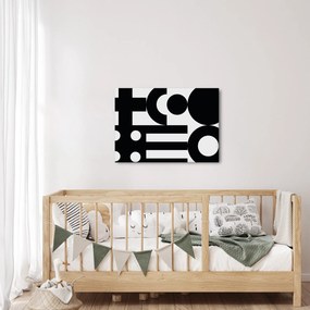 Obraz - Geometrická abstrakcia N⁰3 (70x50 cm)