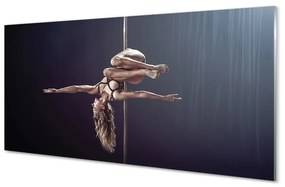 Nástenný panel  Tanec rúrka žena 140x70 cm