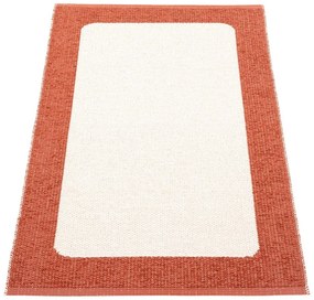 Vnútorný a vonkajší koberec v tehlovo-krémovej farbe 70x120 cm Ilda Brick – Pappelina