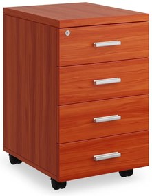 Kontajner SimpleOffice 40 x 48 cm - 4 zásuvky, čerešňa