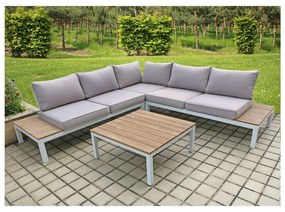 Záhradná lavica s odkladacím stolíkom Garden Pleasure Valentina