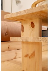 Hnedý konferenčný stolík z borovicového dreva 45x68 cm Japan – Karup Design