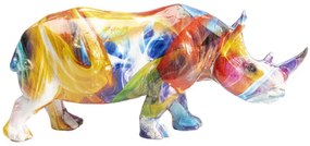 Rhino dekorácia 17 cm mix