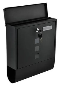 HADEX Poštová schránka 34x30,7 cm čierna HD0432