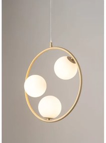 Luster na lanku AQUA 3xG9/12W/230V zlatá