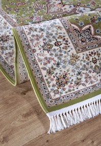 Koberec Collection 1870 Etienne zelený / krémový