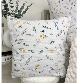 INTERMEDIC SK Mušelínová obliečka Lúka 40x40 cm – zapínanie na zips