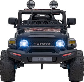 Ramiz Elektrické autíčko Toyota FJ Cruiser čierne terénne + ovládač