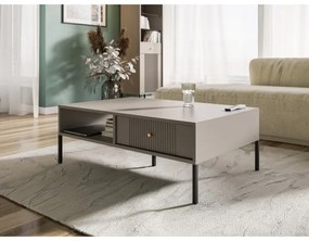 Konferenčný stolík LUE béžová/čierna