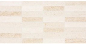 Dekor Rako Garda béžová 20x40 cm mat WADMB569.1, (bal. 1,600 m2 )