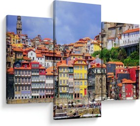 Obraz - Ribeira, Portugalsko (90x60 cm)