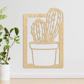 Vyrezávaný minimalistický drevený obraz na stenu | SENTOP PR0402