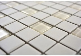 Keramická mozaika CU G100 sivá 32,7 x 30,2 cm