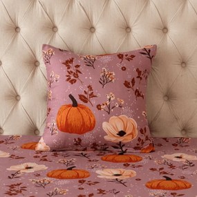 Obliečka na vankúš z mikrovlákna PUMPKINS ROSAVIE 45x45 cm, staroružová