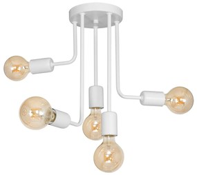 Luster na tyči CANDELA 5xE27/60W/230V