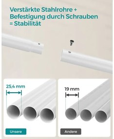 Vešiakový stojan na kolieskach HSR107W01