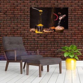 Obraz - Korenie v pohybe (90x60 cm)