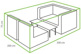 Ochranná plachta na sedaciu súpravu (300x200x75 cm)