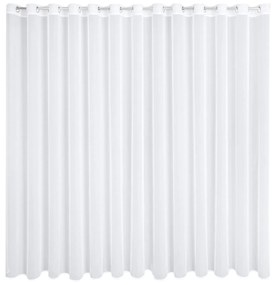 ZÁCLONA NA KRÚŽKOCH MIREA 350X260 CM BIELA