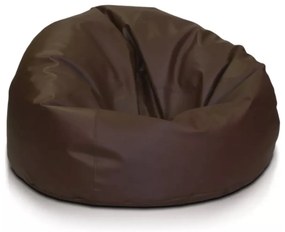 Sedací vak Sakwa L z ekokože – pohodlný, ľahko čistiteľný, elegantný vak pre deti aj dospelých Farba: E13 - Hnedá