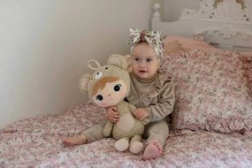 Mojkáčik medvedík béžový s menom Miki 50 cm